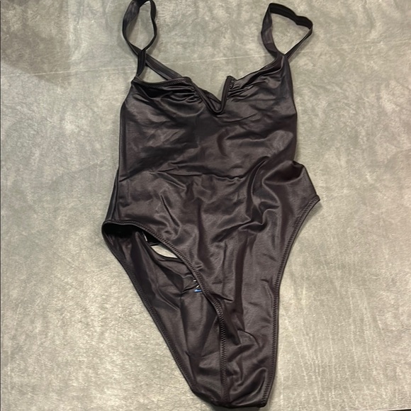 Blue Life Black One Piece Swimsuit - Picture 2 of 4